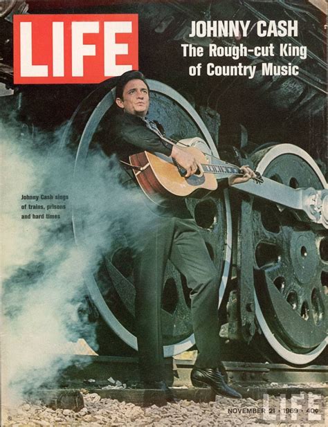 The 60s Bazaar — Johnny Cash on the cover of LIFE magazine (1969 ...