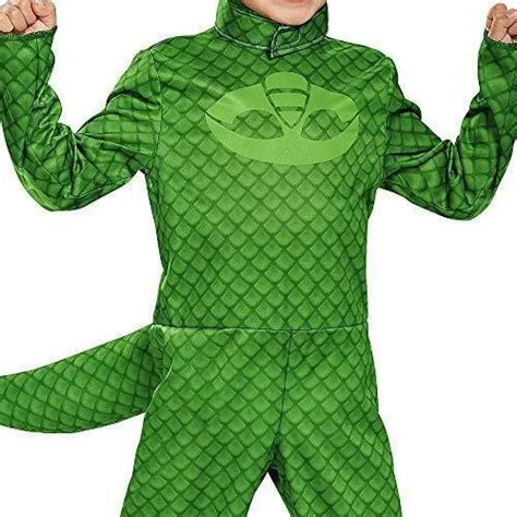 Best Gekko PJ Mask Costume Lizard Kids Classic