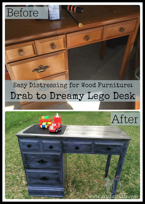 Easy Lego Desk DIY - DIY Danielle®