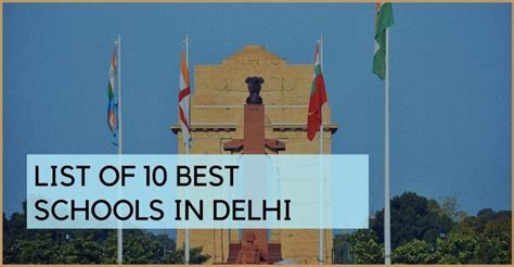 List Of 10 Best Schools In Delhi - KYSB