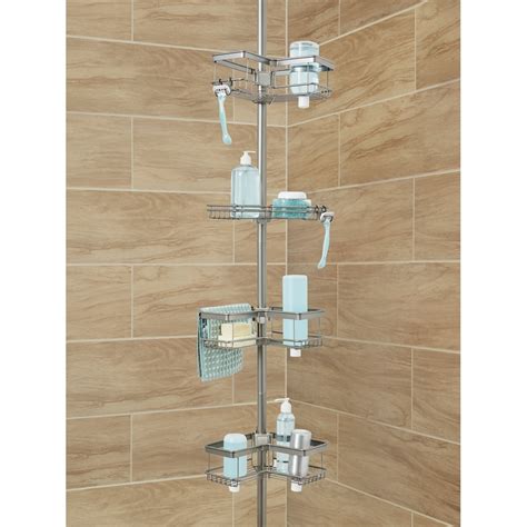 Better Homes & Gardens Contoured Tension Pole Shower Caddy with ...