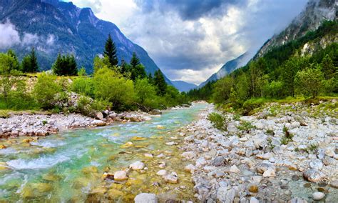 river, Sunset, Nature, Mountain, Landscape, Fog, Tree, Cloud, Hd ...