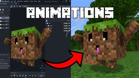 Minecraft Bedrock Animations Tutorial | Blockbench | Bridge v2 - YouTube