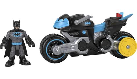 Buy Imaginext DC Super Friends Batman Toy Bat-Tech Batcycle Transforming Motorcycle with ...