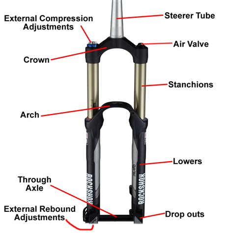 Bicycle Front Fork Suspension at Michael Cottingham blog