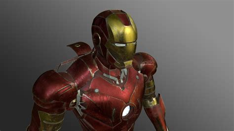 Iron man 3D model | CGTrader