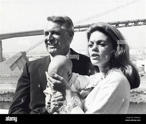 CARY GRANT with Dyan Cannon and daughter Jennifer Grant.Supplied by Photos, inc.(Credit Image: Â ...