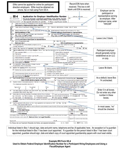 Printable Ss 4 Form - Printable Forms Free Online