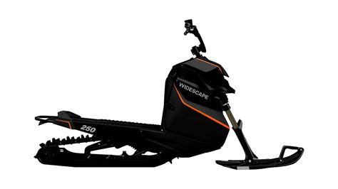 Meet The World’s First Stand-Up Snowmobile