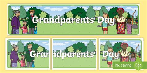 Grandparents Day Banner (teacher made)