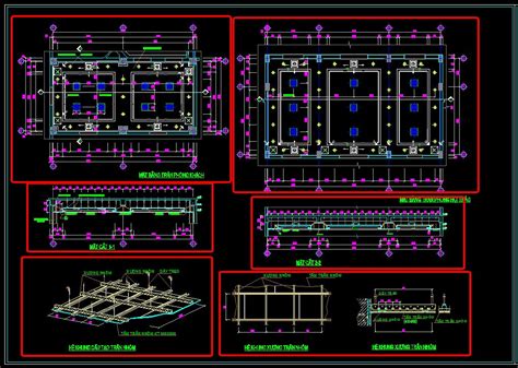 Bản vẽ cad trần thạch cao, cấu tạo chi tiết trần thạch cao giật cấp đẹp