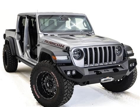 Fab Fours Matrix Front Bumper For 18-20 Jeep Wrangler JL / Gladiator