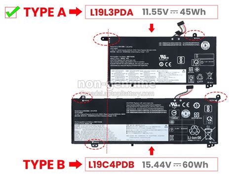 Lenovo THINKBOOK 15 G2 ITL-20VE006UUS long life replacement battery ...