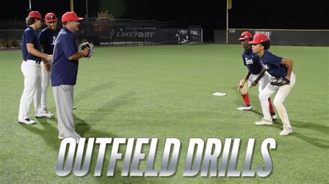 Drills for outfielder warmups, gap communication | Youth baseball ...