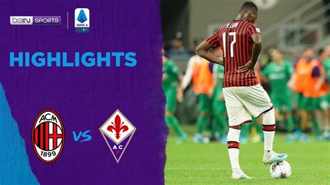 Milan 1-3 Fiorentina | Serie A 19/20 Match Highlights - YouTube