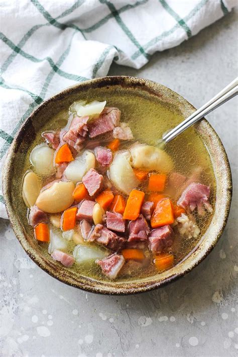 Leftover ham bone soup - Berry&Maple