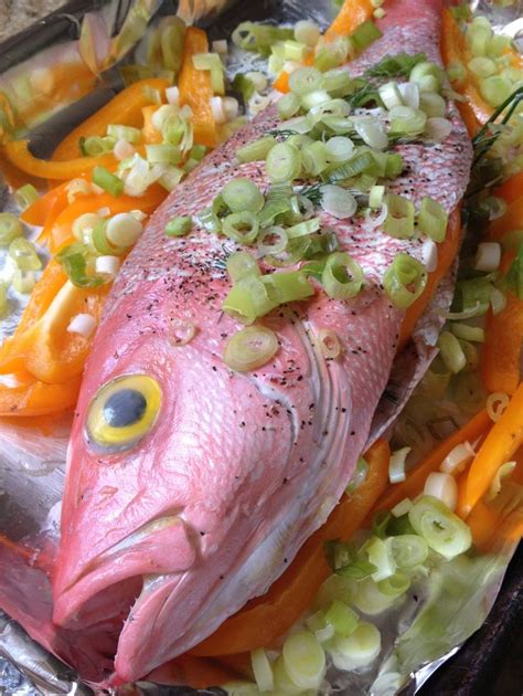 whole baked snapper - | Baked snapper, Food, Healthy eating