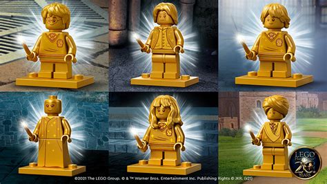 LEGO Harry Potter Golden Minifigures Revealed - BricksFanz