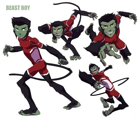 Young Justice Invasion Beast Boy - Comic Art Community GALLERY OF COMIC ART