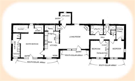 Passive Solar House Floor Plans