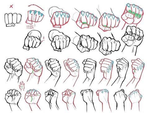 Fist Hand Reference Anime - Anoite Wallpaper