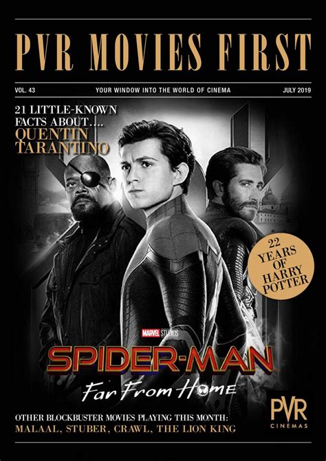 PVR Movies First-July 2019 Magazine - Get your Digital Subscription