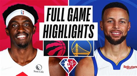 RAPTORS at WARRIORS | FULL GAME HIGHLIGHTS | November 21, 2021 - YouTube