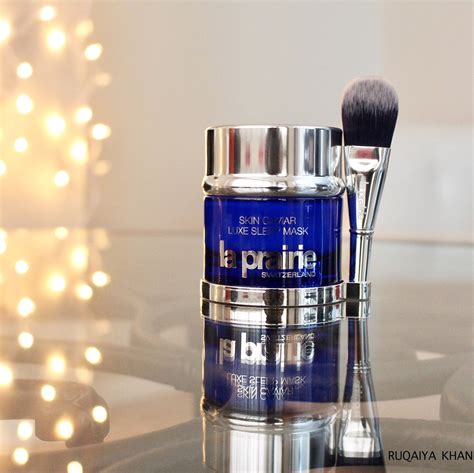 Ruqaiya Khan: LA PRAIRIE Skin Caviar Luxe Sleep Mask Review