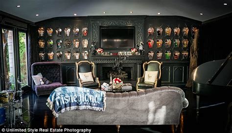 Jordan McGraw opens the doors of his Tim Burton-inspired Hollywood mansion | Daily Mail Online