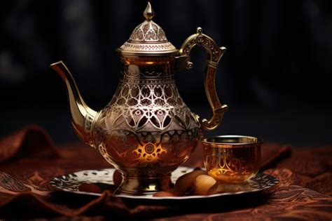 Premium AI Image | Pot for Arabic coffee