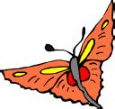 Royalty Free Butterfly Clip art, Insect Clipart