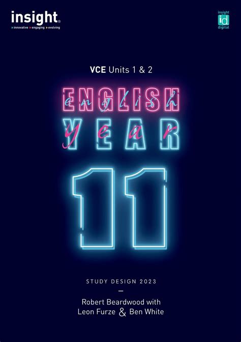 English Year 11 - 2023 Digital Book