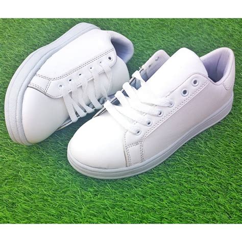 Nvogue Plain White Shoes All White Sneakers Full White Shoes Branded ...