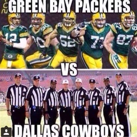 Pin on football memes | Green bay packers, Packers cowboys, Green bay ...