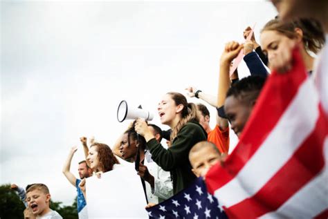 9,800+ America Protest Flag Stock Photos, Pictures & Royalty-Free ...