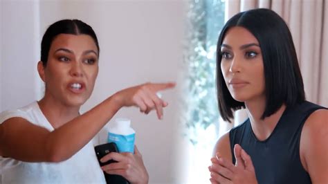 KUWTK: Kourtney Kardashian Calls Kim FAT After EXPLOSIVE FIGHT - YouTube