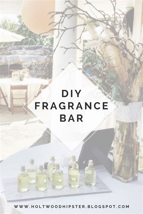 SHOWER IDEA // BUILD YOUR OWN FRAGRANCE BAR | Holtwood Hipster