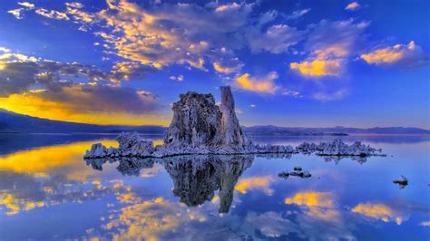 sunset, Clouds, Landscapes, Nature, California, Lakes, Reflections, Mono, Lake Wallpapers HD ...