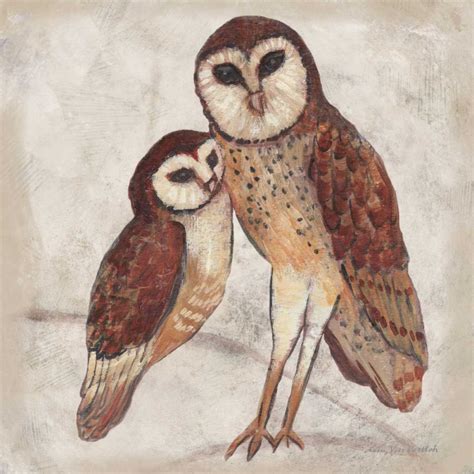 Two Owls I - Art and Frame - Adelaide