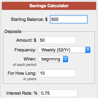 Using Free Savings Account Calculators Qwoter - Bank2home.com