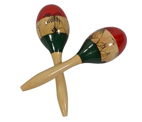 Bryce Mexican Maracas 23cm - Hand Percussion