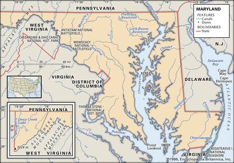 Maryland | History, Flag, Map, Capital, Population, & Facts | Britannica