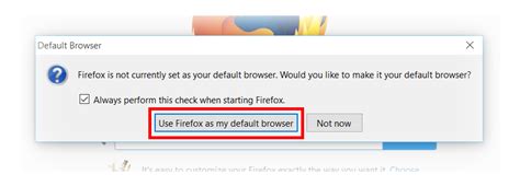 Windows 10 won't accept Firefox as the default browser - Super User