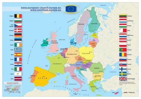 Large map of European Union - 2013 | Europe | Mapsland | Maps of the World