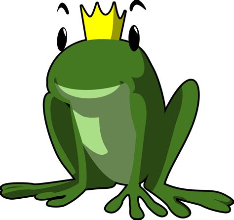 Clipart - frog prince