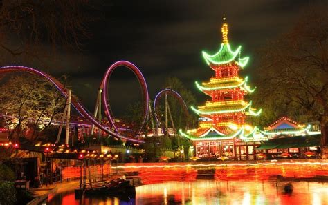 Tivoli Gardens, Copenhagen, Denmark. | Christmas in europe, Tivoli ...