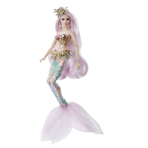 Barbie Collector Mermaid Enchantress Fantasy Doll with Pink Hair - Walmart.com