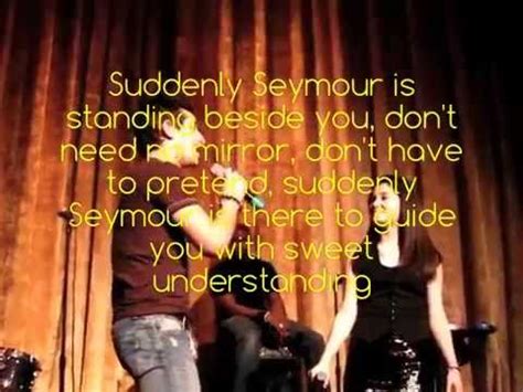 Ariana Grande & Frankie Grande - Suddenly Seymour - Lyrics - Live - YouTube