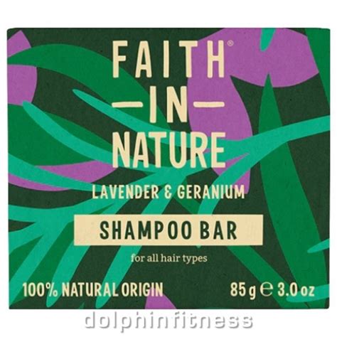 Faith in Nature Lavender & Geranium Shampoo Bar 85g