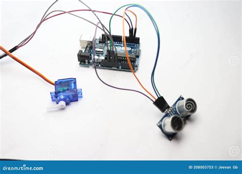 Micro Servo Used In Prototyping Project. Group Of 3 Micro Servo Used In ...